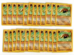 Lot of 25 Fossil Set Kabuto 1st Edition 50/62 1999 Pokemon Cards Light Play WotC - Image 1