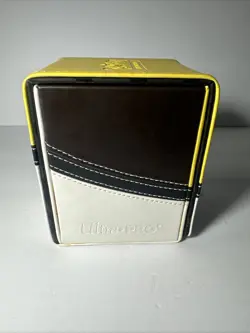 Pokemon TCG Ultra Pro Alcove Flip Deck Box Ultra Ball Design Trading Card Case - Image 5