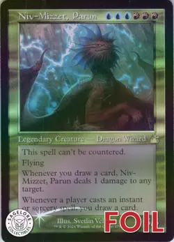 MTG Niv-Mizzet, Parun (Retro Frame) (376) | NM Foil | Ravnica Remastered {RVR} - Image 1