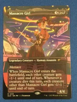 Massacre Girl Secret Lair - NM - Image 1