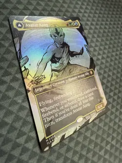 MTG Avatar Aang #0308 Foil Borderless Mythic Avatar: The Last Airbender (TLA) - Image 3