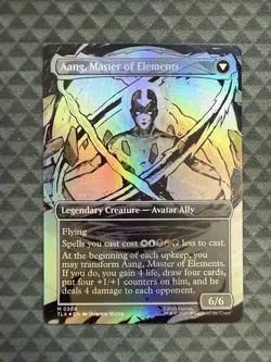 MTG Avatar Aang #0308 Foil Borderless Mythic Avatar: The Last Airbender (TLA) - Image 4