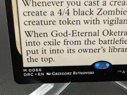 God-Eternal Oketra Commander: Aetherdrift Regular - Image 2