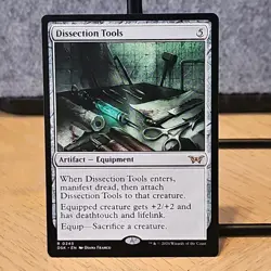 MTG Dissection Tools Duskmourn Set Regular Rare #245 NM Fresh Pull No Play - Image 1