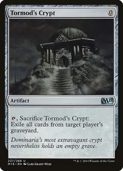 MTG - UNCOMMON REGULAR -M15: LP/EX - TORMOD'S CRYPT 237/269 - Image 1
