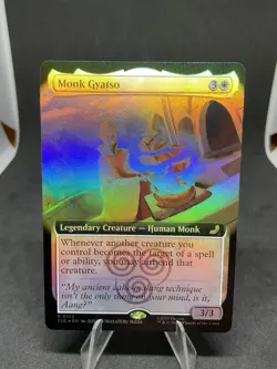 Monk Gyatso (Extended Art) (Foil) MTG Avatar: The Last Airbender MTG 0173 - Image 1