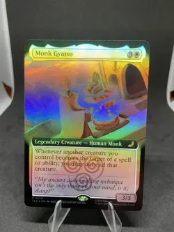 Monk Gyatso (Extended Art) (Foil) MTG Avatar: The Last Airbender MTG 0173 - Image 2