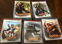 Magic the Gathering Khans of Tarkir Ultra Pro Set of 5 Deck Boxes MTG all Clans - Image 1