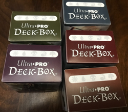 Magic the Gathering Khans of Tarkir Ultra Pro Set of 5 Deck Boxes MTG all Clans - Image 2