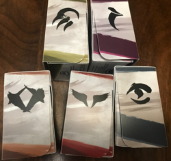 Magic the Gathering Khans of Tarkir Ultra Pro Set of 5 Deck Boxes MTG all Clans - Image 3