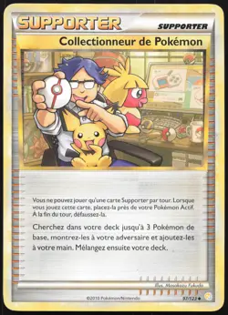Carte Pokemon Collectionneur de Pokemon 97/123 HeartGold SoulSilver Francais - Image 1