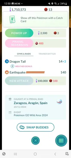 Pokemon Go Legendary Groudon ( Normal ) ( Background ) - Image 2