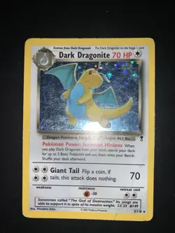 Pokemon Card Dark Dragonite Legendary Collection Holo Rare 5/110 ENG English - Image 1