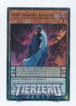 Yugioh D/D Savant Kepler MAMA-EN053 Ultra Rare 1st Edition Near Mint - Image 1