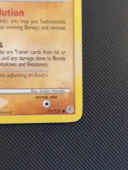Bonsly 71/130 Diamond and Pearl Regular Card 2007 Pokemon TCG LP Condition - Image 4
