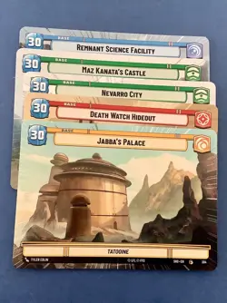 STAR WARS UNLIMITED SHADOWS OF GALAXY 220 CARDS NICE MIXED LOT SEE PHOTO DETAILS - Image 2