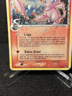 Pokemon Mew Delta Species 3/17 Pop Series 5 Rare Holo Card 2007 - Image 4