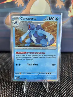 Carracosta 38/142 Pokemon Stellar Crown Holo NM Pokemon TCG Card - Image 1