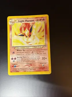 Pokemon Neo Destiny Light Flareon Card 46/105 Regular Uncommon - Image 3
