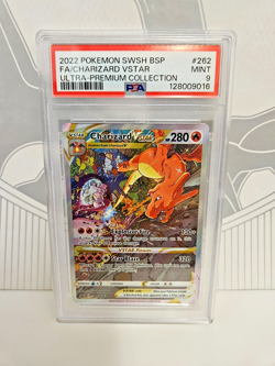 PSA 9 Charizard VSTAR SWSH262 Ultra Premium Collection Promo Pokemon Card - Image 1