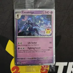 Ceruledge 040/091 - Pokemon Day 2024 Stamped Sealed Promo Card Pokemon- Mint - Image 1