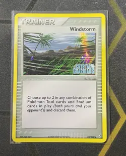 Pokemon Card TCG Windstorm Crystal Guardians Holo 85/100 Stamped - Image 1