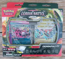 Pokemon Dragapult ex League Battle Deck [60-Card Deck Deck Box & More] - Image 1