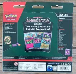 Pokemon Dragapult ex League Battle Deck [60-Card Deck Deck Box & More] - Image 2