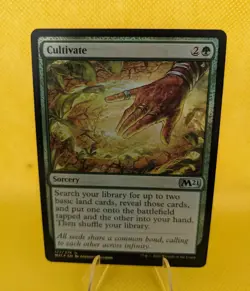 MTG Cultivate FOIL Core Set 2021 / M21 NM Green Uncommon MAGIC - Image 1