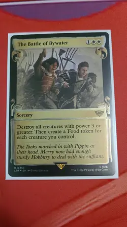 The Battle of Bywater (Showcase Scrolls)(Foil)- LTR - (Magic: The Gathering) CF - Image 1