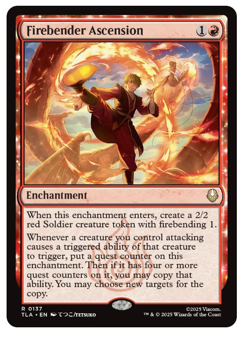 Firebender Ascension Avatar MTG - Image 1