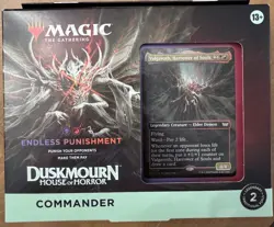 MtG: Duskmourn - Commander Deck - Endless Punishment NEW/SEALED - Image 1
