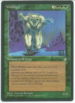 MTG Wiitigo Ice Age Rare NM - Image 1