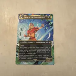 Aang, at the Crossroads (Borderless) - Avatar - Rare - Legendary Creature - MTG - Image 1