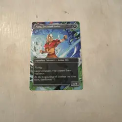 Aang, at the Crossroads (Borderless) - Avatar - Rare - Legendary Creature - MTG - Image 2