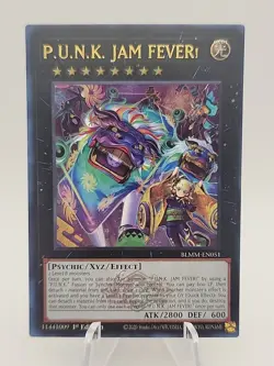 Yugioh P.U.N.K. JAM FEVER! BLMM-EN051 Ultra Rare 1st Edition NM - Image 1