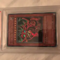 Yu-Gi-Oh! Slifer The Sky Dragon GBI-001 PSA 10 Gem Mint ULTRA RARE - Image 3