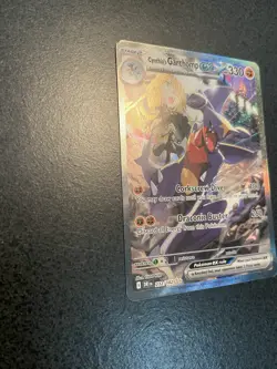 Pokemon TCG Cynthia's Garchomp EX Holo Card 232/182 Sv10: Destined Rivals - Image 2