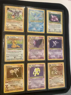 100% Complete Fossil Set 62/62 Original 1999 WOTC Pokemon Cards TCG NM LP - Image 1