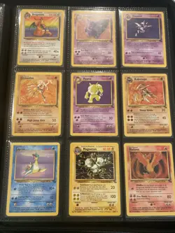 100% Complete Fossil Set 62/62 Original 1999 WOTC Pokemon Cards TCG NM LP - Image 3