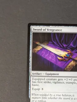 MTG Card - 1x Sword of Vengeance - Commander Legends - LP - Magic The Gathering - Image 3