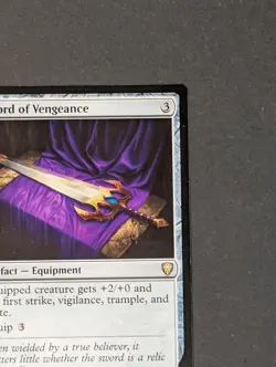 MTG Card - 1x Sword of Vengeance - Commander Legends - LP - Magic The Gathering - Image 4