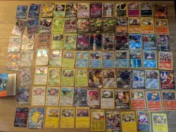 Damaged Vintage/Modern Pokemon Card Lot Holo, Rare, Etc Pikachu ? - Image 1