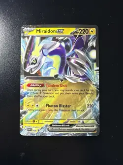 [NM] Miraidon ex 028 Sv: Scarlet & Violet Promo Cards Holo - Image 1