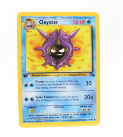 Lot Of 5 Pokemon Cards Cloyster Horsea Kogas Blaines Ponyta Kubuto Uncommon 193 - Image 2
