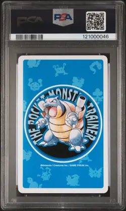 1998 POKEMON BLUE VERSION PLAYING CARDS KING OF DIAMONDS #045 VILEPLUME PSA 10 - Image 2