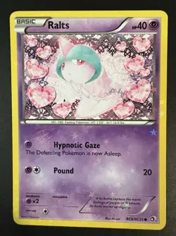 Ralts RC8/RC25 Pokemon Legendary Treasures Radiant Collection Card MP - Image 1