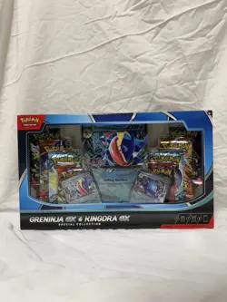 Pokemon Trading Card Game Greninja and Kingdra Ex Special Collection Box Sealed - Image 1
