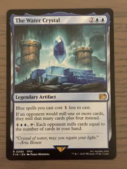 The Water Crystal - Near Mint - Final Fantasy - MTG - Image 1