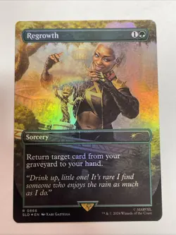 Regrowth (Rainbow Foil) Secret Lair Drop Foil #866 Rare - Image 1